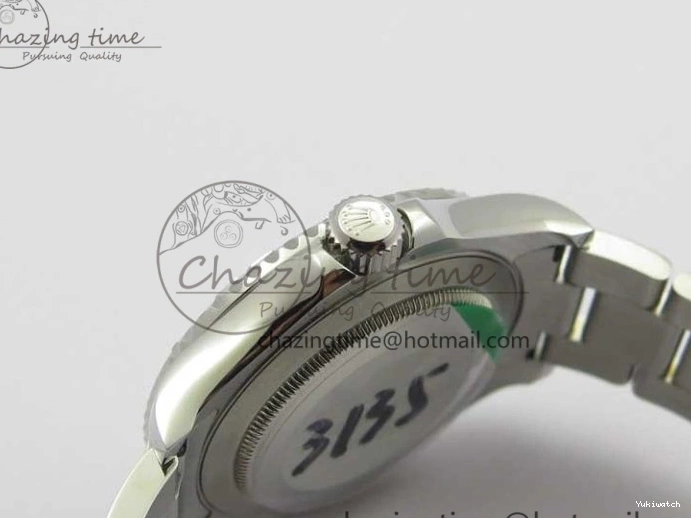 Dial Yacht-Master Silver Best SS SA3135 Edition Maker Bp on SS 116622 Bracelet 0501